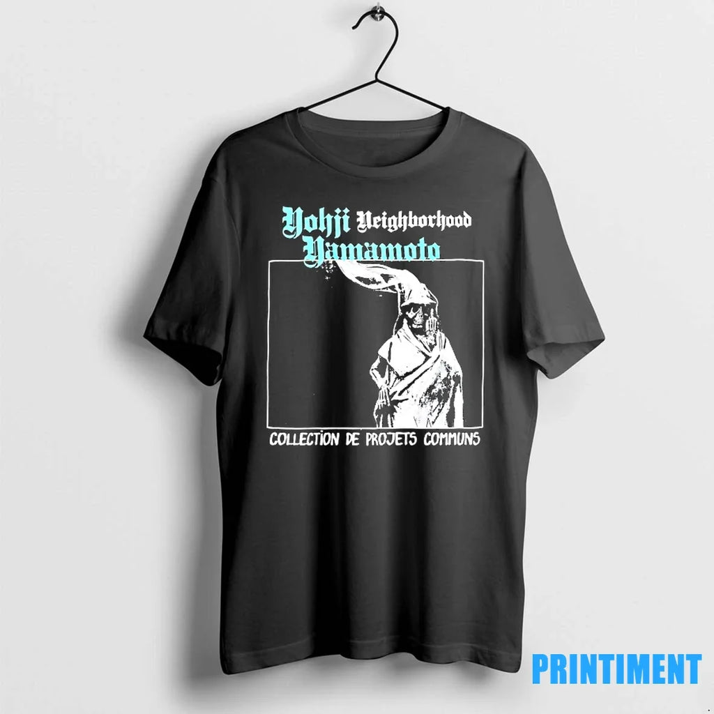 Skeleton Yohji Yamamoto Neighborhood Collection De - Adult & Kids T-Shirts, Sweatshirts & Hoodies apparel design preview 1