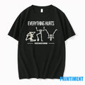 Skeleton Everything Hurts Ehlers Danlos Syndrome - Adult & Kids T-Shirts, Sweatshirts & Hoodies apparel design preview 1