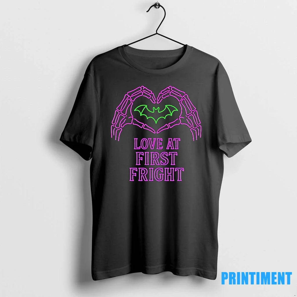 Skeleton Hand X Bat Love At First Fright Sweater - Adult & Kids T-Shirts, Sweatshirts & Hoodies apparel design preview 1