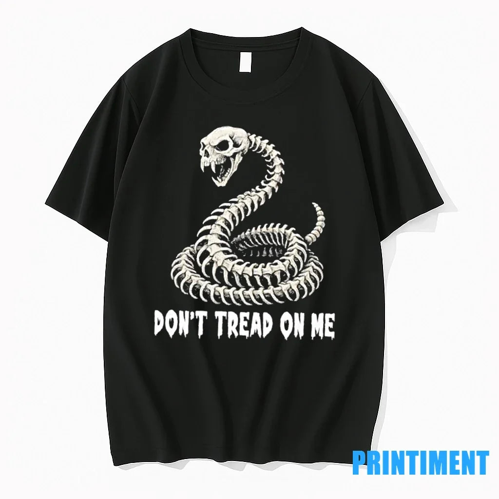 Skeleton Snake Dont Tread On Me Halloween Sweater - Adult & Kids T-Shirts, Sweatshirts & Hoodies apparel design preview 1