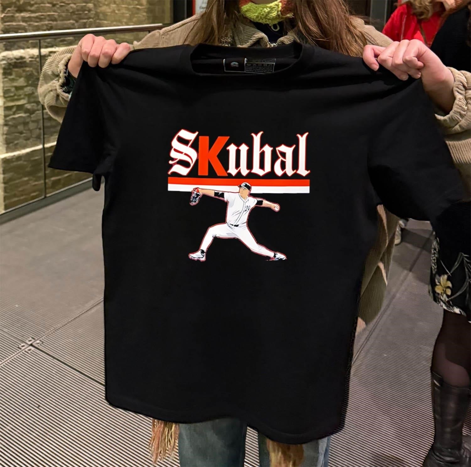 Skubal Detroit Tigers Tarik Pitching Motion - Adult & Kids T-Shirts, Sweatshirts & Hoodies apparel design preview 2