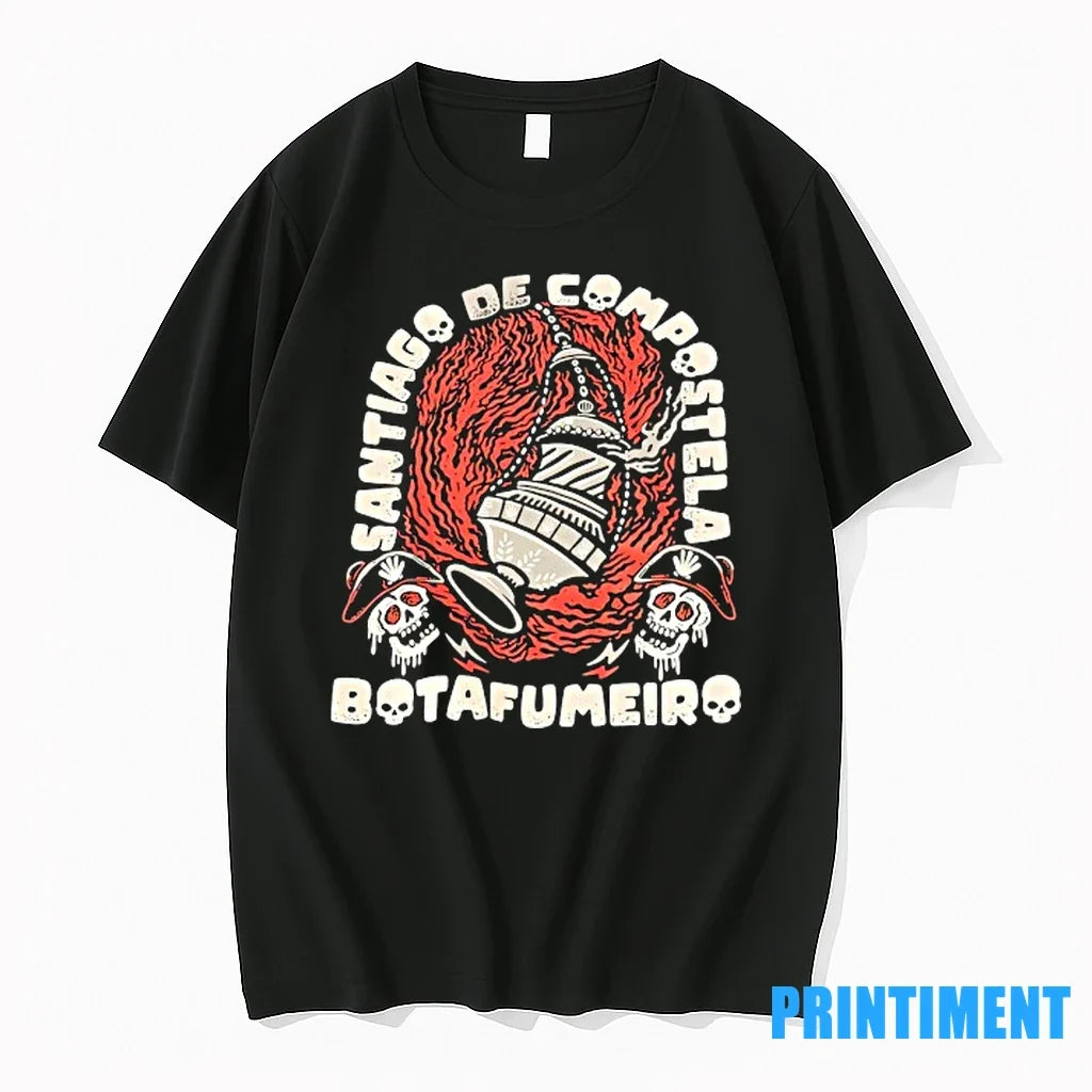 Skull Santiago De Compostela Botafumeiro Sweater - Adult & Kids T-Shirts, Sweatshirts & Hoodies apparel design preview 1