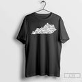 Skulls Kentucky Map - Adult & Kids T-Shirts, Sweatshirts & Hoodies apparel design preview 1