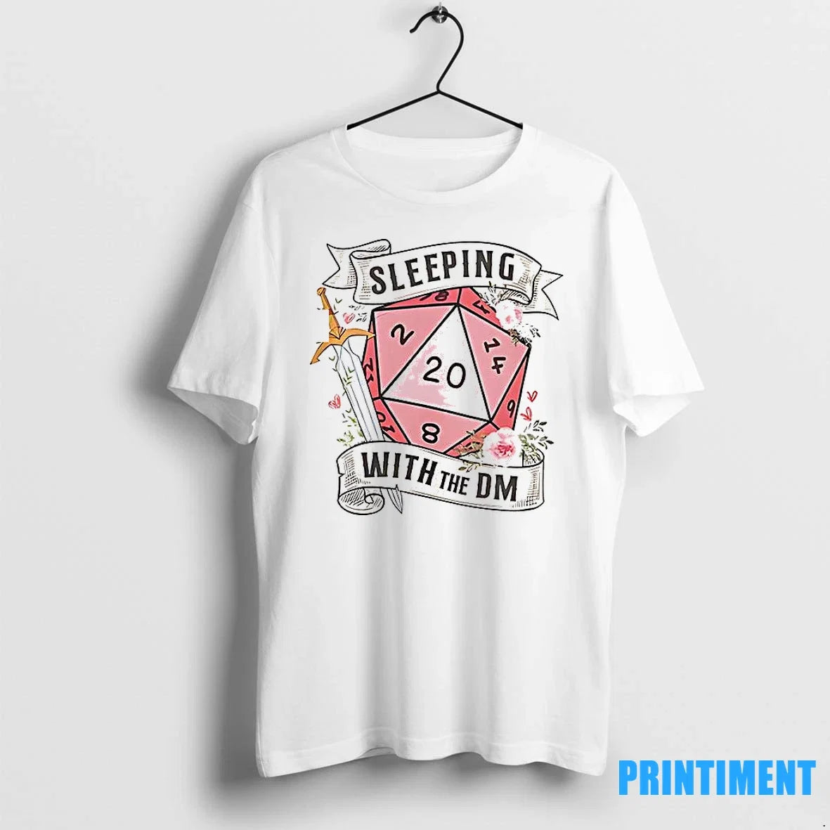 Sleeping With The Dungeon Master Sweater - Adult & Kids T-Shirts, Sweatshirts & Hoodies apparel design preview 1