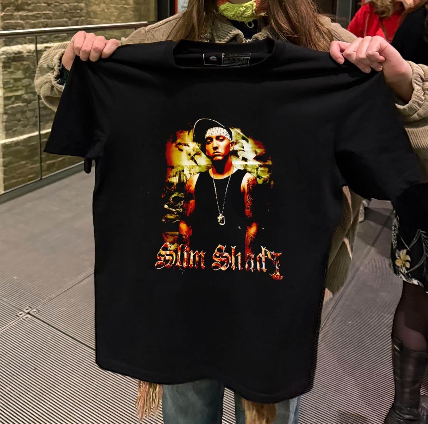 Slim Shady Eminem Rapper - Adult & Kids T-Shirts, Sweatshirts & Hoodies apparel design preview 2