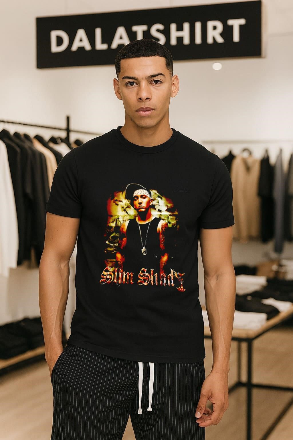 Slim Shady Eminem Rapper - Adult & Kids T-Shirts, Sweatshirts & Hoodies apparel design preview 1