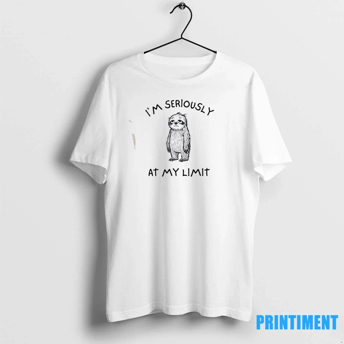 Sloth Im Seriously At My Limit Sweater - Adult & Kids T-Shirts, Sweatshirts & Hoodies apparel design preview 1