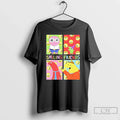 Smiling Friends Pop Art Character Grid Funny Cartoon - Adult & Kids T-Shirts, Sweatshirts & Hoodies apparel design preview 1