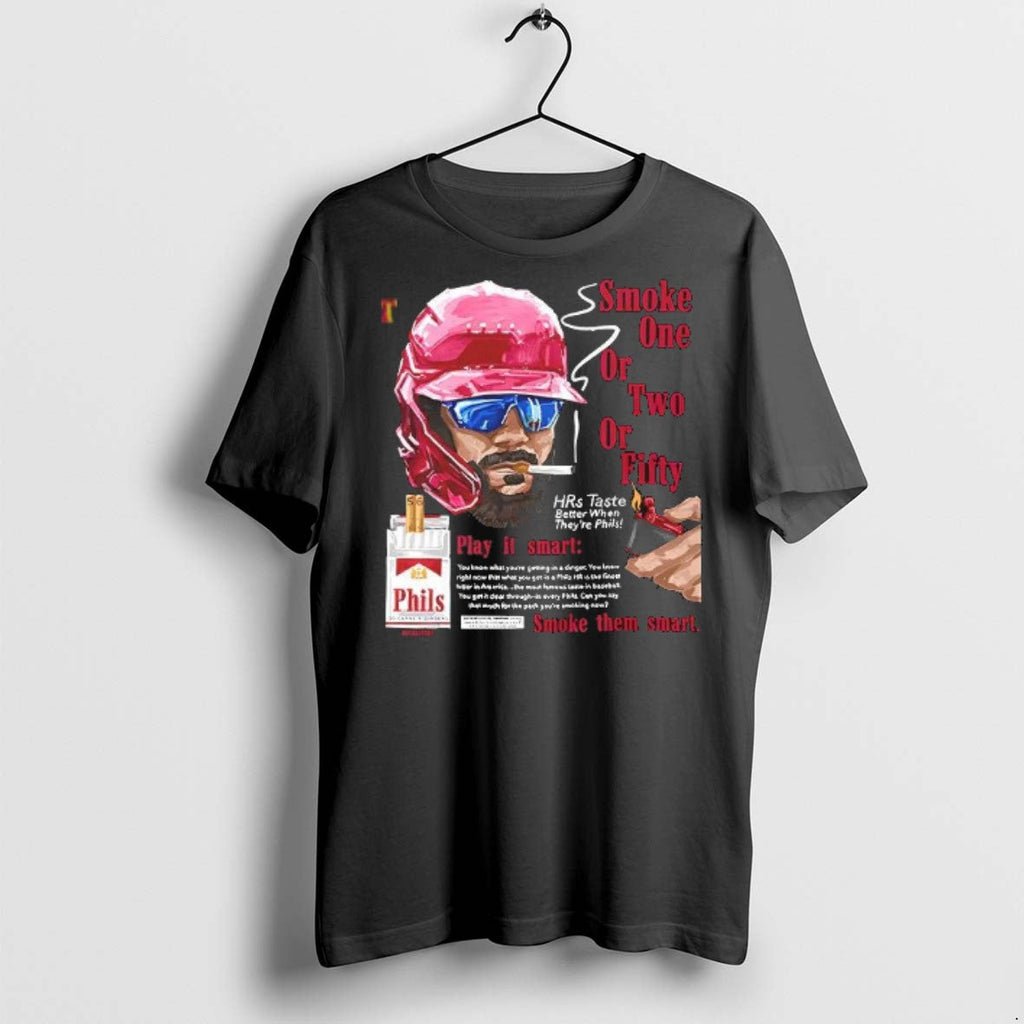Smoke One Or Two Fifty Play It Smart Them - Adult & Kids T-Shirts, Sweatshirts & Hoodies apparel design preview 1