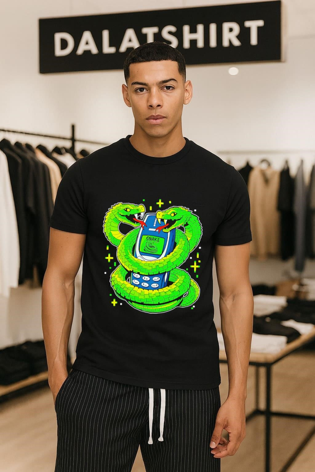 Snake Nokia 3310 - Adult & Kids T-Shirts, Sweatshirts & Hoodies apparel design preview 1