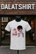 So Is Love Skeleton Hands Heart Red Drip Graphic - Adult & Kids T-Shirts, Sweatshirts & Hoodies apparel design preview 1