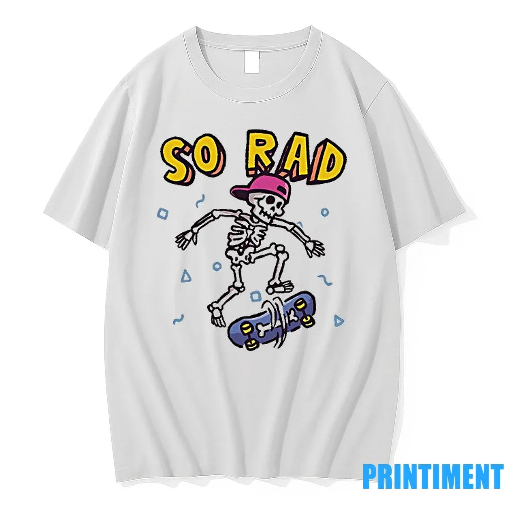 So Rad A Skateboarding Skeleton Sweater - Adult & Kids T-Shirts, Sweatshirts & Hoodies apparel design preview 1