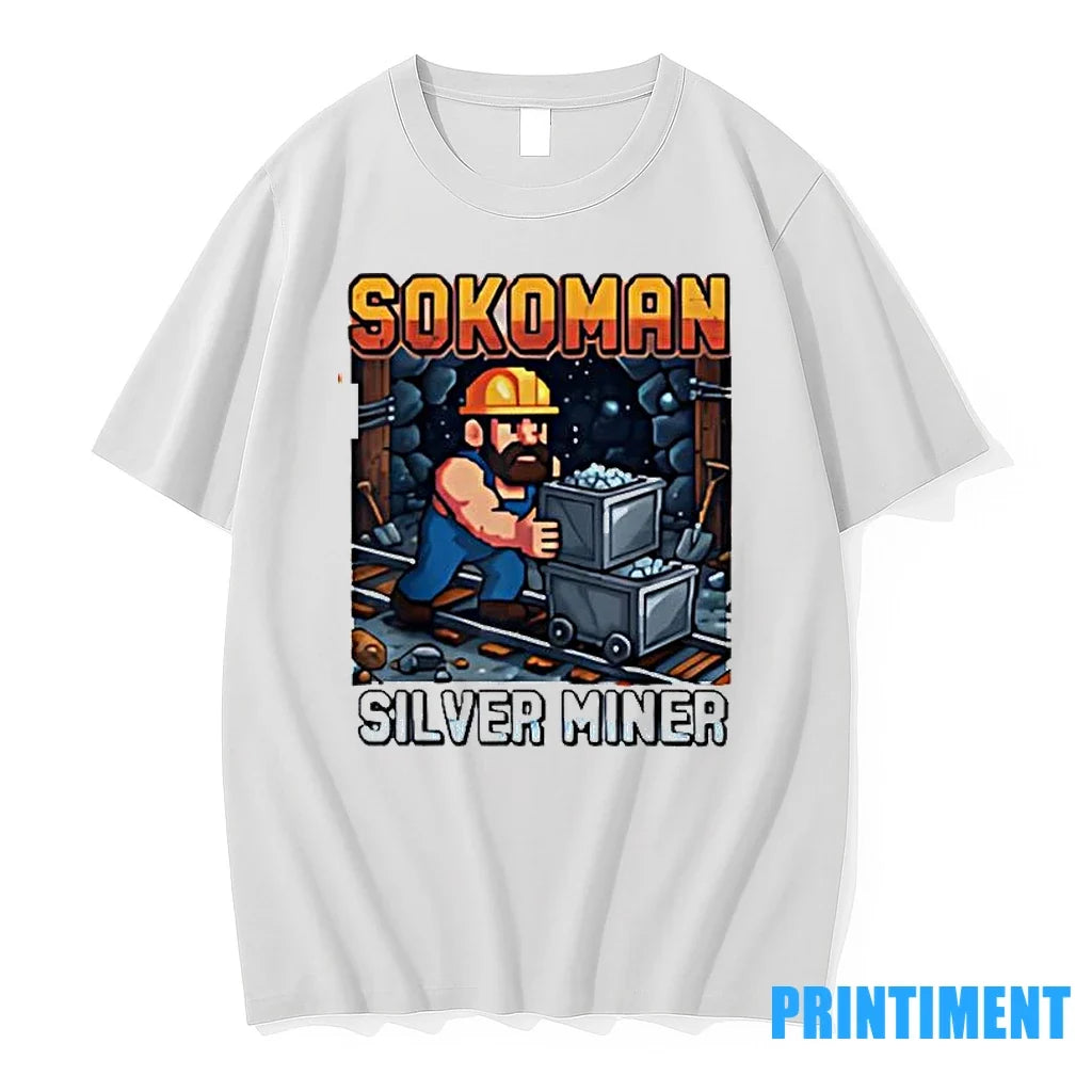 Sokoman Silver Miner Sweater - Adult & Kids T-Shirts, Sweatshirts & Hoodies apparel design preview 1