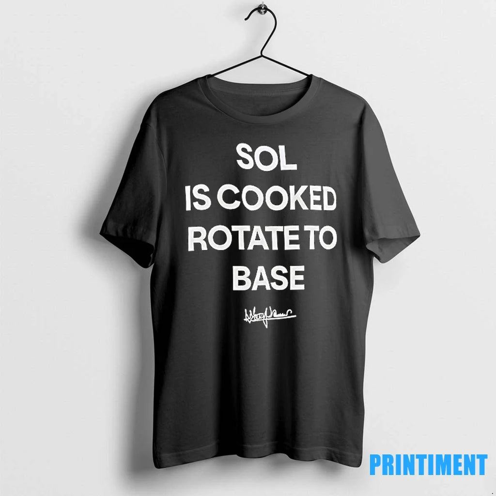 Sol Is Cooked Rotate To Base Sweater - Adult & Kids T-Shirts, Sweatshirts & Hoodies apparel design preview 1