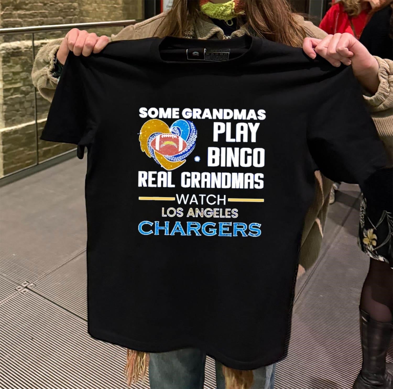 Some Grandmas Play Bingo Real Watch Los Angeles - Adult & Kids T-Shirts, Sweatshirts & Hoodies apparel design preview 2