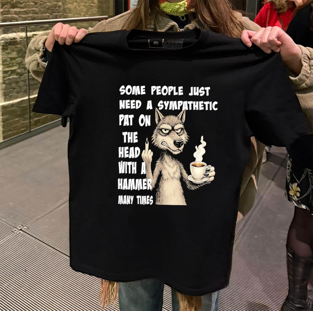 Some people just need a sympathetic pat on the head - Adult & Kids T-Shirts, Sweatshirts & Hoodies apparel design preview 2