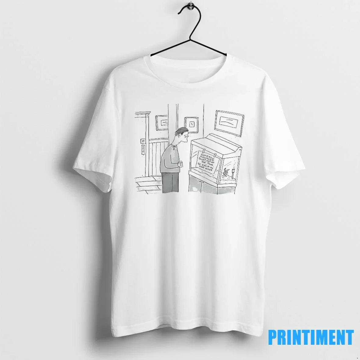 Somehow Managed To Get Out Of The Tank Be Back In One - Adult & Kids T-Shirts, Sweatshirts & Hoodies apparel design preview 1