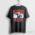 Sophi Randall Illinois Volleyball Illustrated - Adult & Kids T-Shirts, Sweatshirts & Hoodies apparel design preview 1