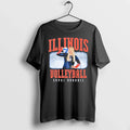 Sophi Randall Illinois Volleyball Illustrated Sweater - Adult & Kids T-Shirts, Sweatshirts & Hoodies apparel design preview 1