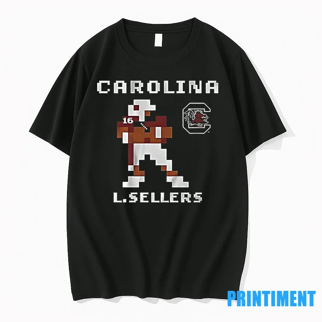 South Carolina Football Lanorris Sellers Retro Baller - Adult & Kids T-Shirts, Sweatshirts & Hoodies apparel design preview 1