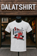 Speedway Indiana Red Racing Car - Adult & Kids T-Shirts, Sweatshirts & Hoodies apparel design preview 1