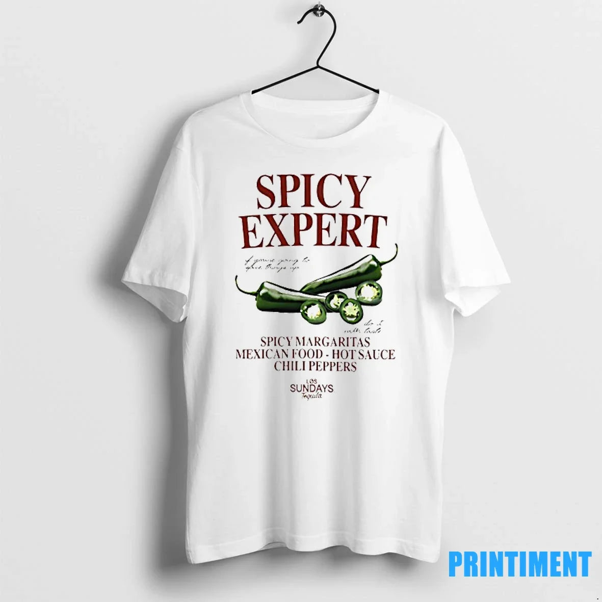 Spicy Expert Margaritas Mexican Food Hot Sauce Chili - Adult & Kids T-Shirts, Sweatshirts & Hoodies apparel design preview 1