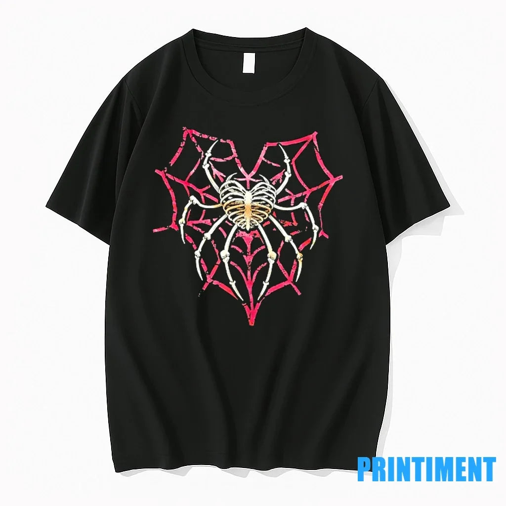 Spider Web Skeleton Sweater - Adult & Kids T-Shirts, Sweatshirts & Hoodies apparel design preview 1