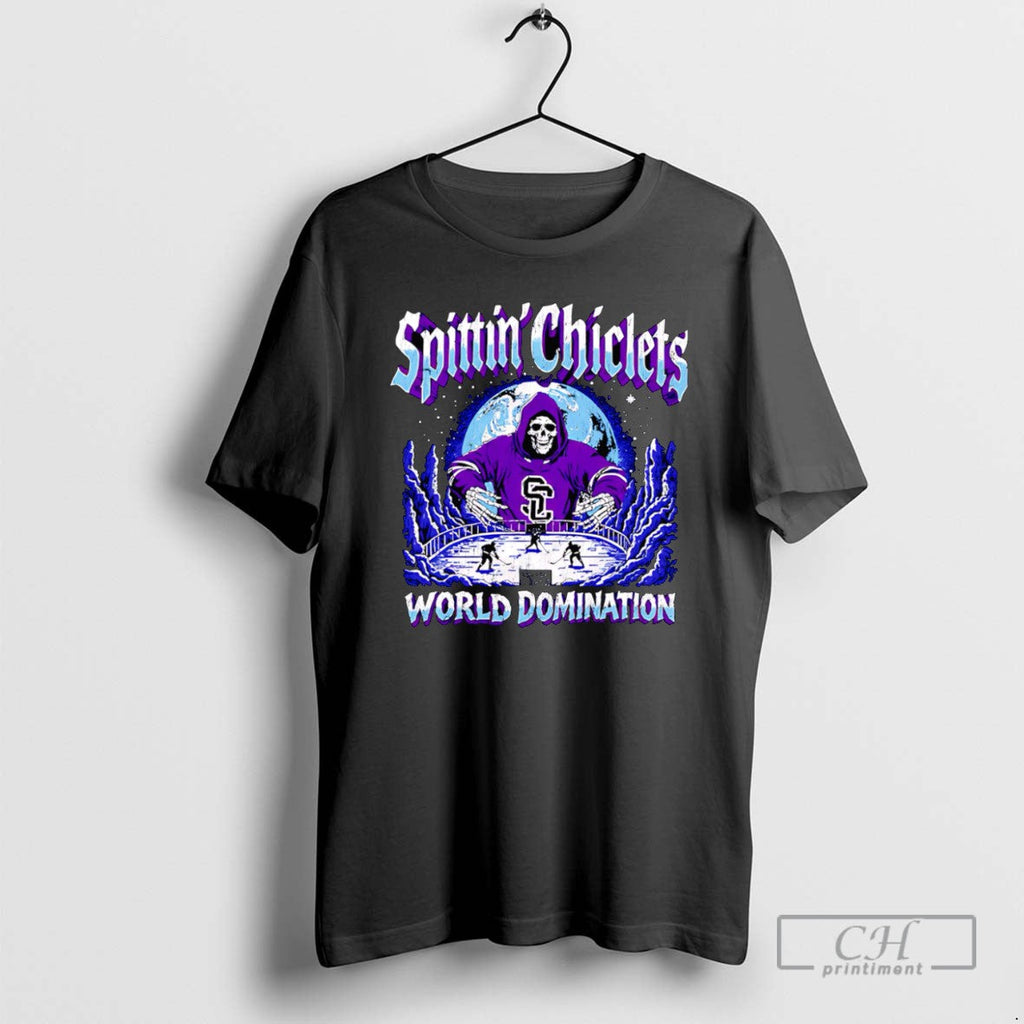 Spittin Chiclets World Domination - Adult & Kids T-Shirts, Sweatshirts & Hoodies apparel design preview 1