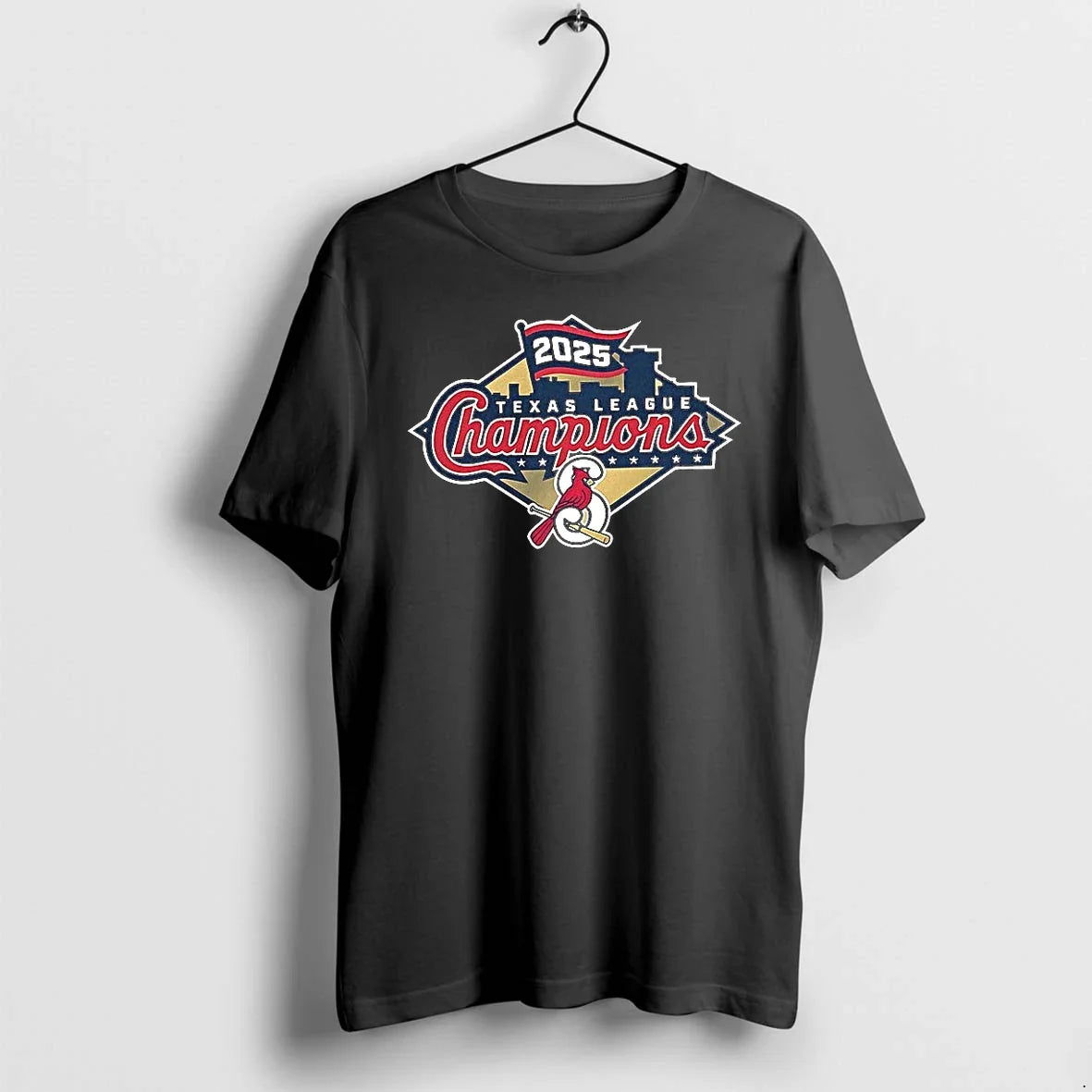 Springfield Cardinals 2025 Texas League Champions - Adult & Kids T-Shirts, Sweatshirts & Hoodies apparel design preview 1