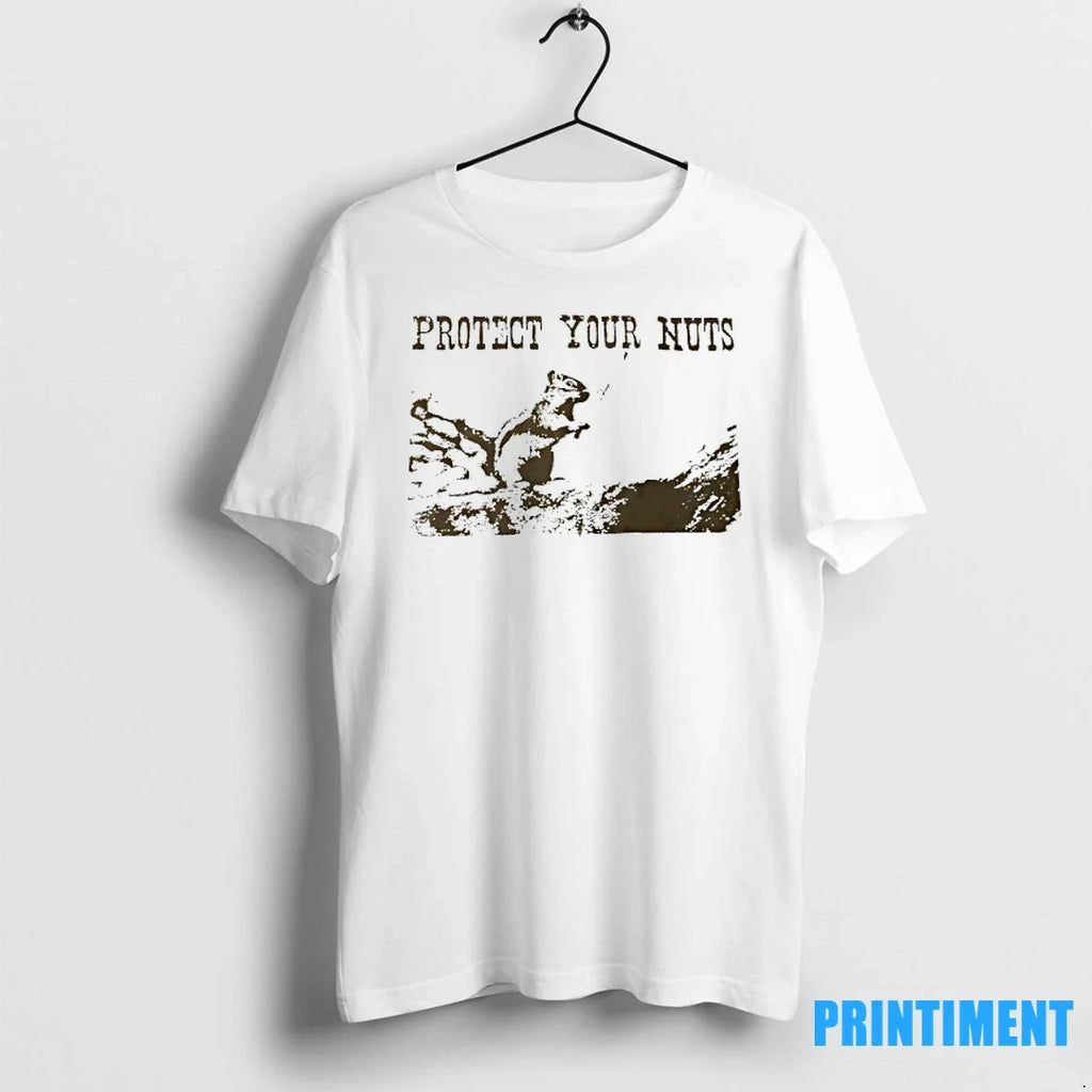Squirrel Protect Your Nuts Sweater - Adult & Kids T-Shirts, Sweatshirts & Hoodies apparel design preview 1