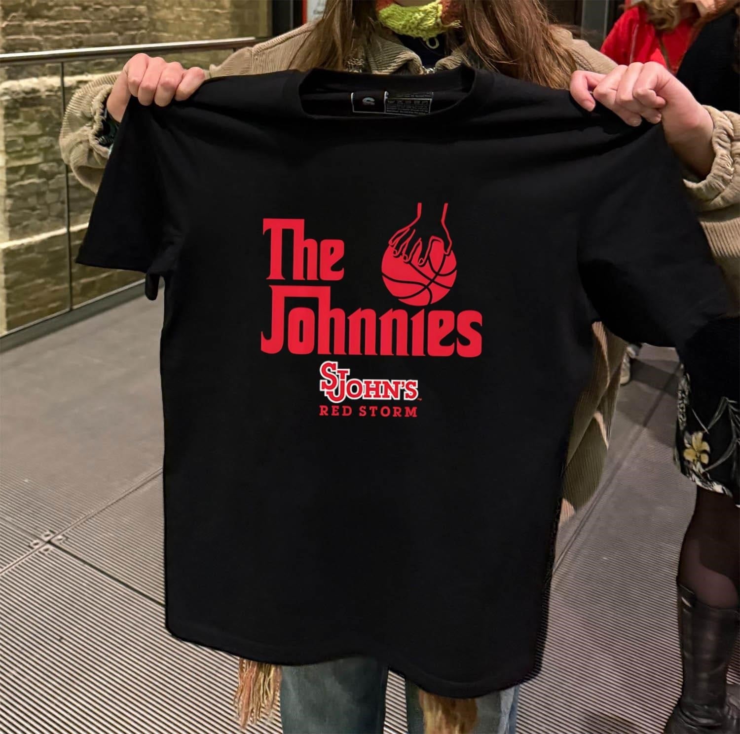 St John's Red Storm men's basketball The Johnnies - Adult & Kids T-Shirts, Sweatshirts & Hoodies apparel design preview 2