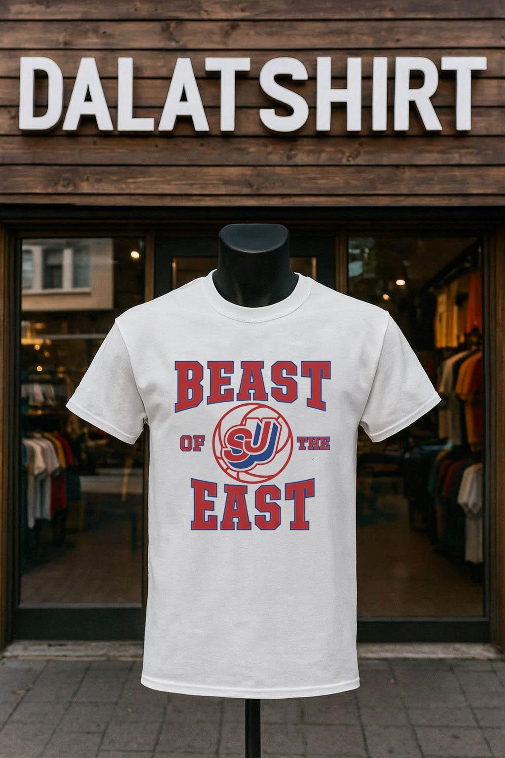 St. John's Basketball Beast of the East - Adult & Kids T-Shirts, Sweatshirts & Hoodies apparel design preview 1