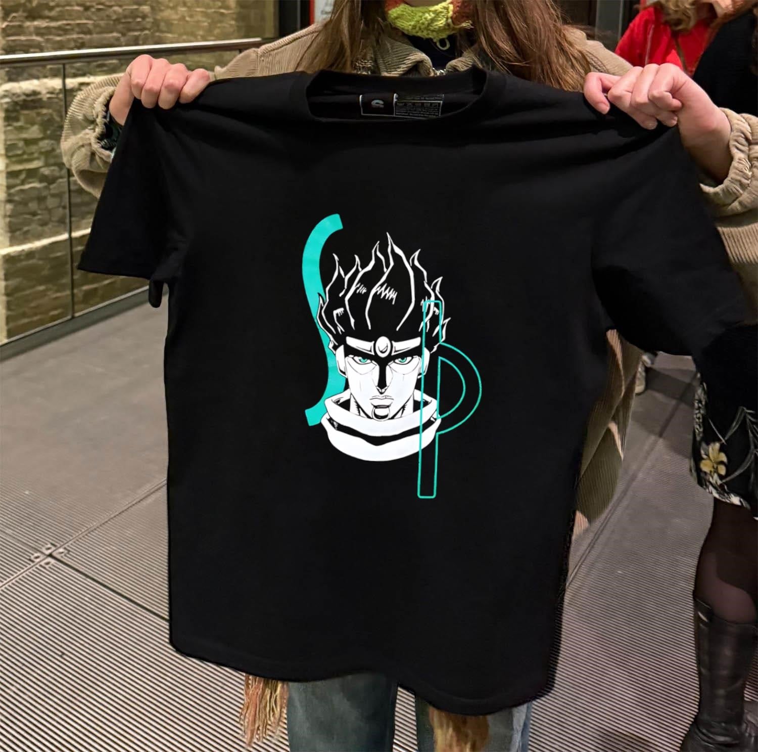Star Platinum JoJo Bizarre Adventure Anime Stand - Adult & Kids T-Shirts, Sweatshirts & Hoodies apparel design preview 2