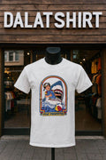 Stay Positive Scuba Boy Inside Great White Shark - Adult & Kids T-Shirts, Sweatshirts & Hoodies apparel design preview 1