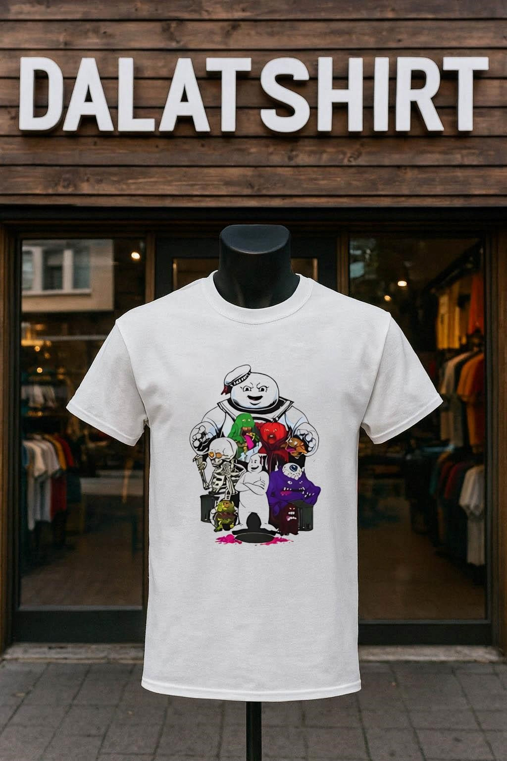 Stay Puft Marshmallow Man Ghostbusters - Adult & Kids T-Shirts, Sweatshirts & Hoodies apparel design preview 1
