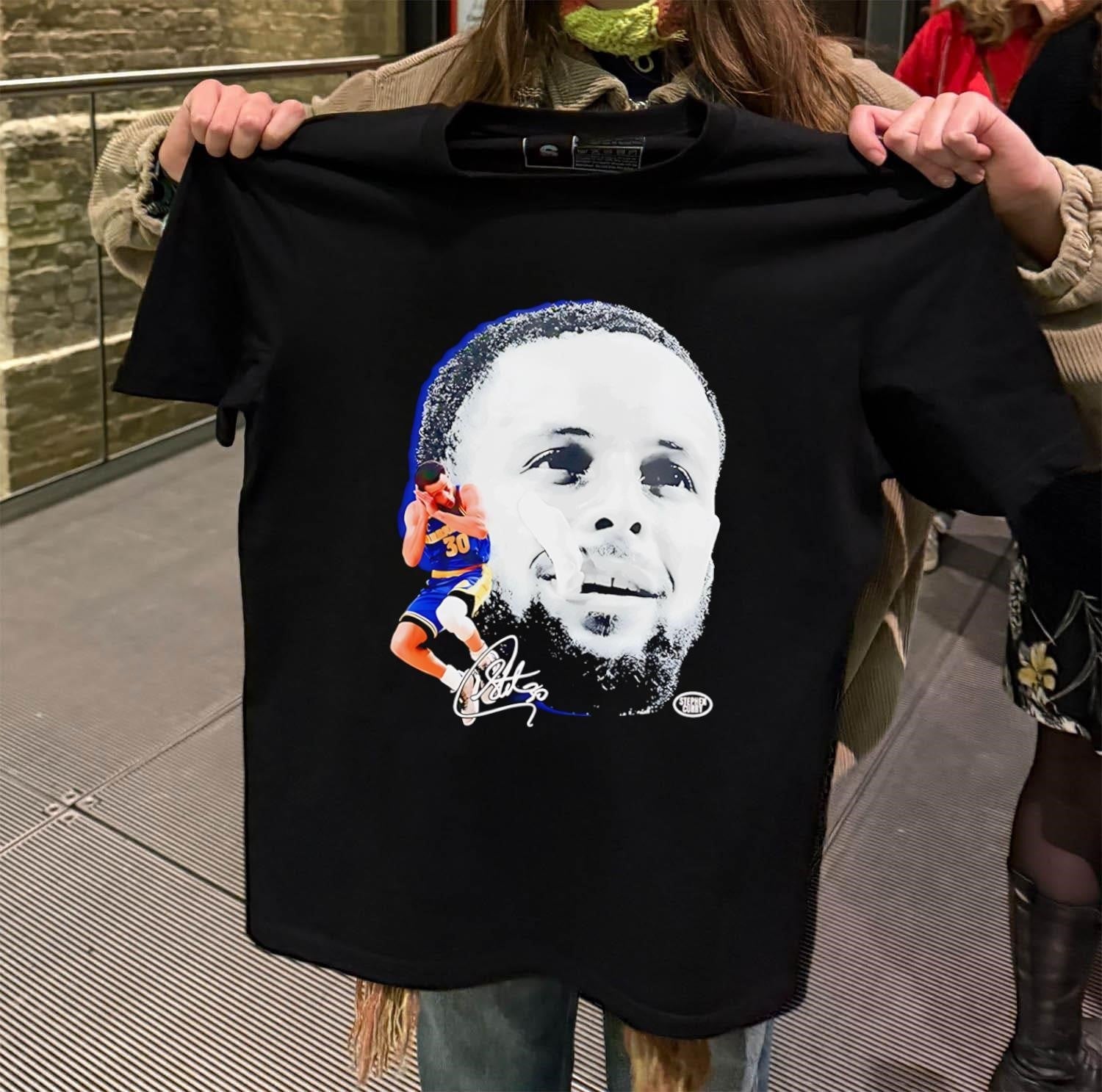 Stephen Curry Golden State Warriors Night Signature - Adult & Kids T-Shirts, Sweatshirts & Hoodies apparel design preview 2