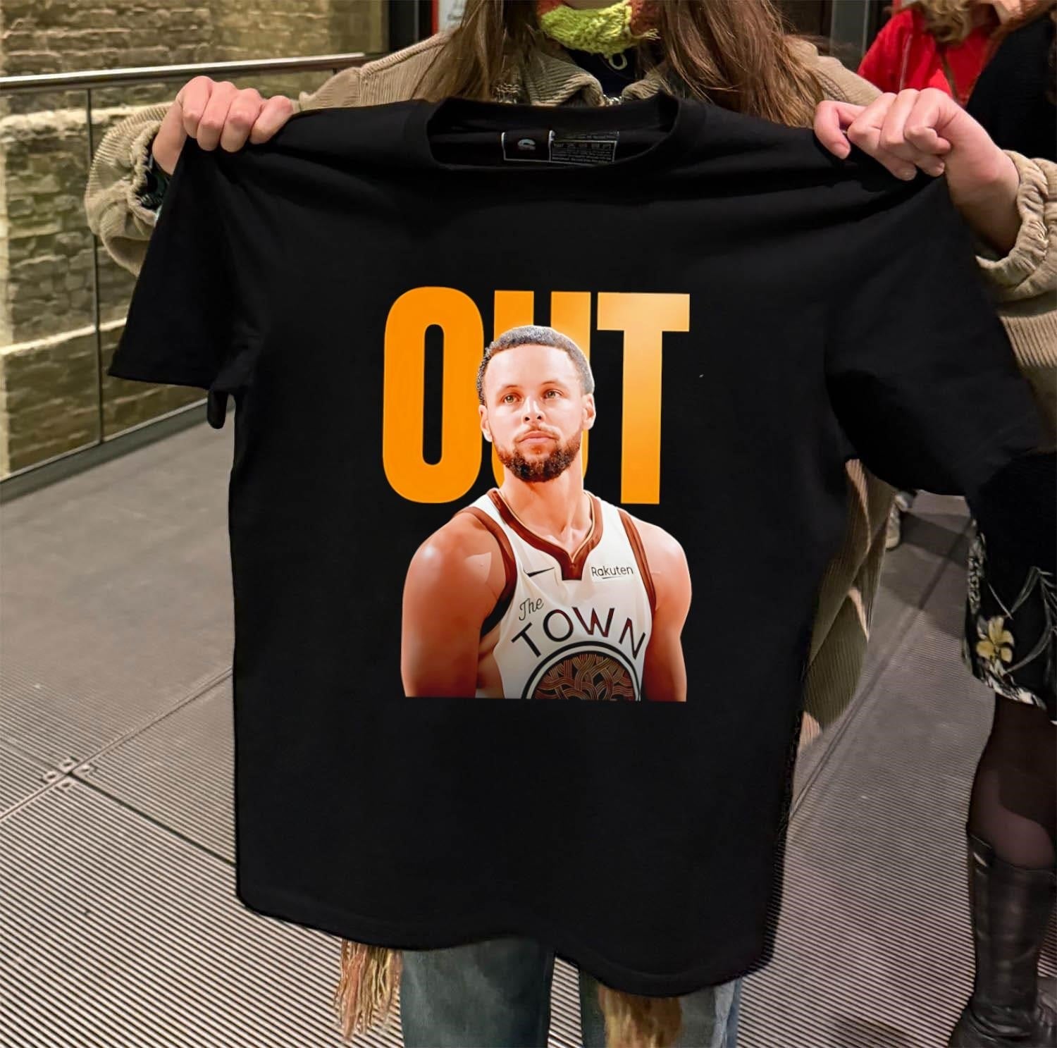 Stephen Curry The Town Golden State Warriors - Adult & Kids T-Shirts, Sweatshirts & Hoodies apparel design preview 2