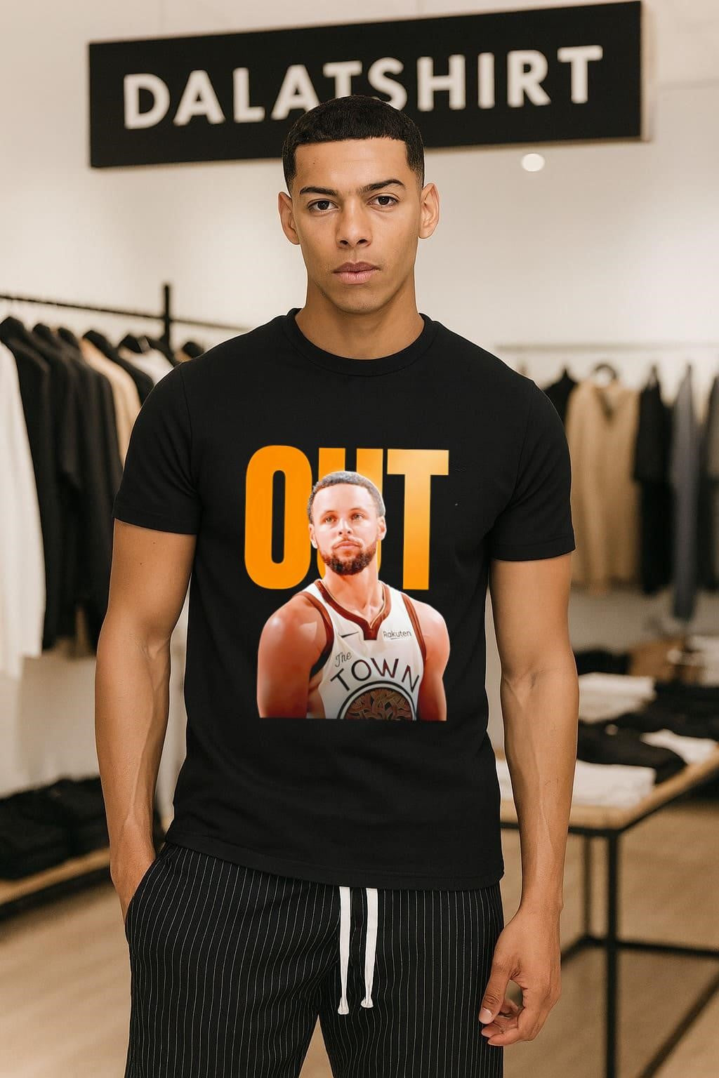 Stephen Curry The Town Golden State Warriors - Adult & Kids T-Shirts, Sweatshirts & Hoodies apparel design preview 1