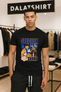 Stephen Curry Warriors Champion Four Rings Basketball - Adult & Kids T-Shirts, Sweatshirts & Hoodies apparel design preview 1