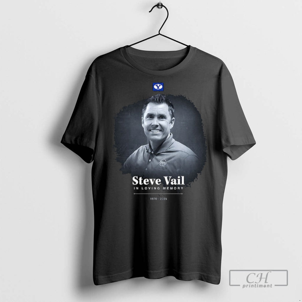 Steve Vail In Loving Memory 1970 2025 - Adult & Kids T-Shirts, Sweatshirts & Hoodies apparel design preview 1