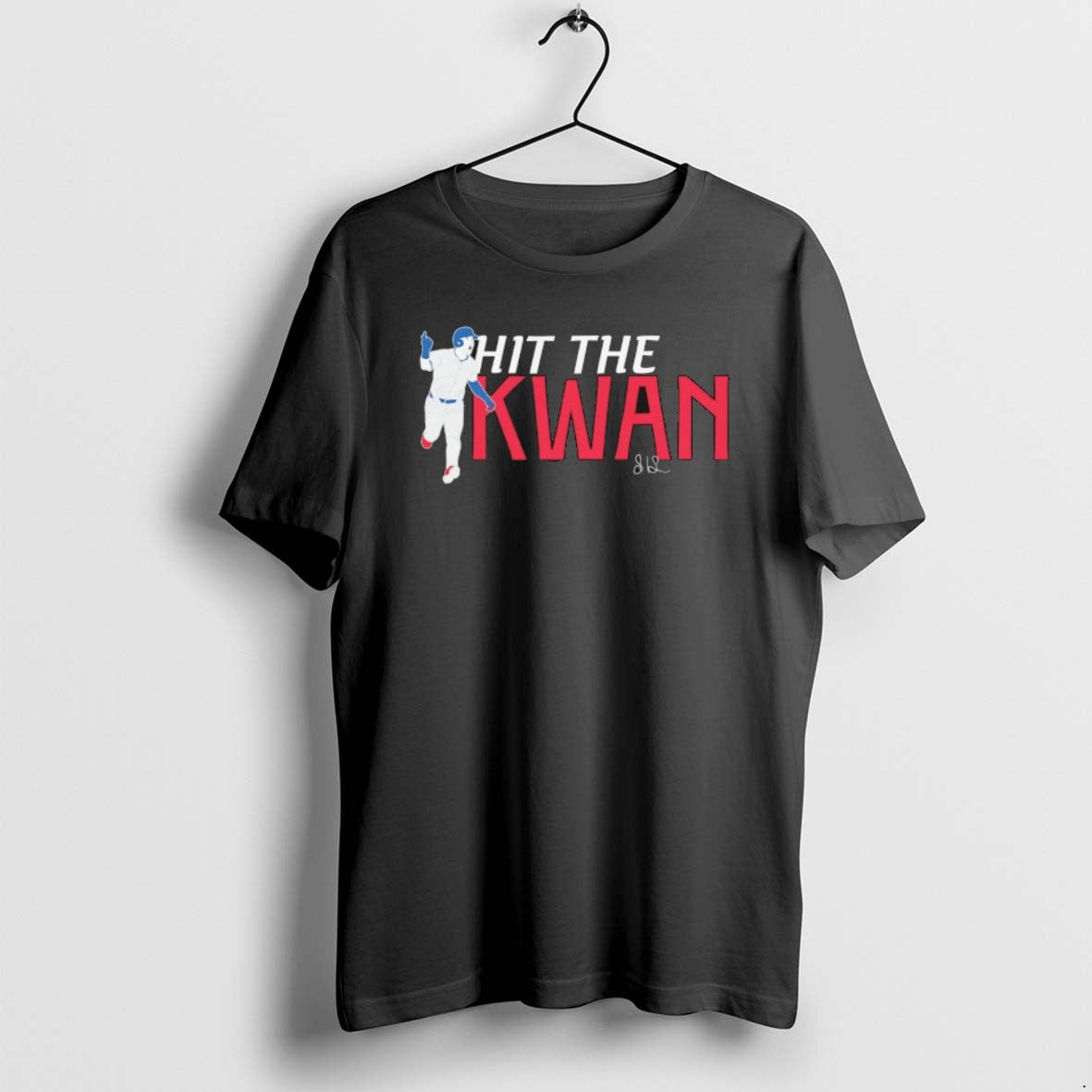 Steven Kwan Cleveland Guardians Hit The - Adult & Kids T-Shirts, Sweatshirts & Hoodies apparel design preview 1