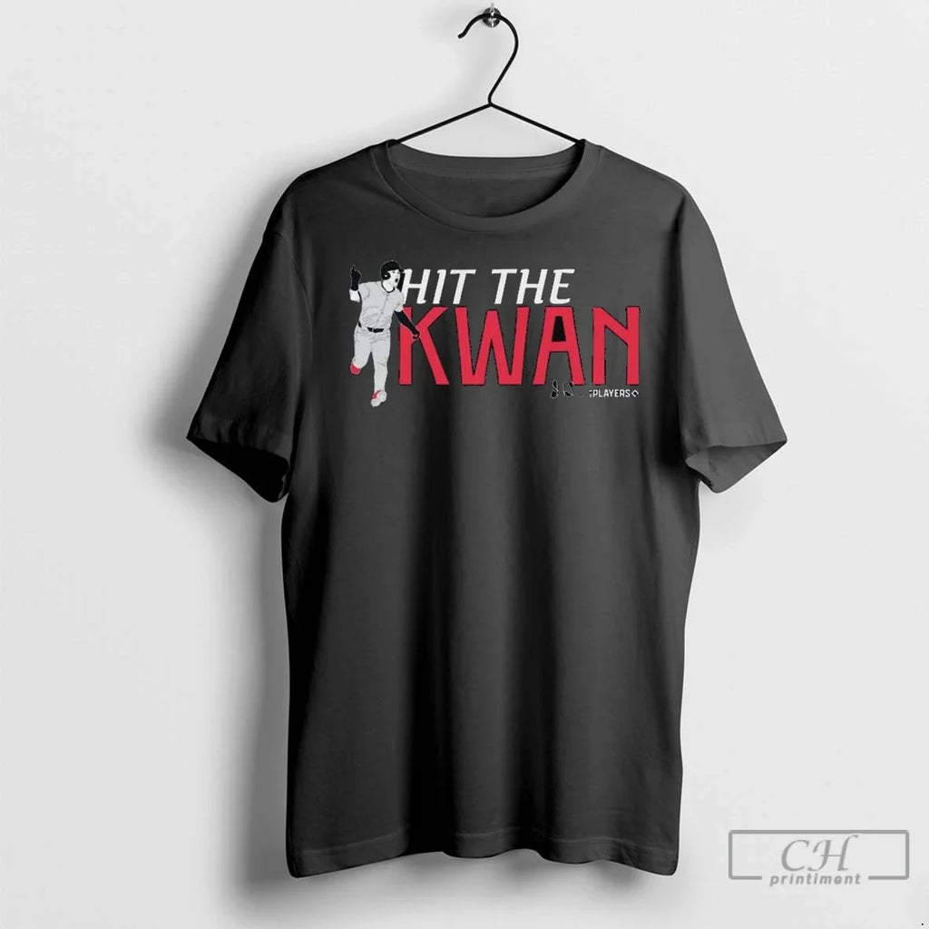 Steven Kwan Hit The Long Sleve - Adult & Kids T-Shirts, Sweatshirts & Hoodies apparel design preview 1