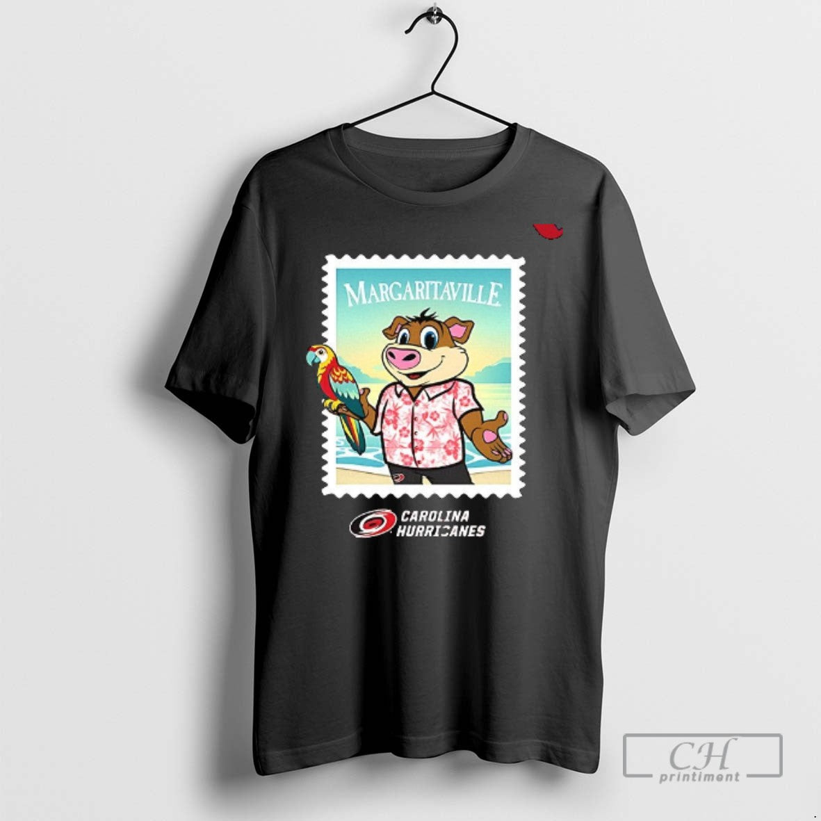 Stormy Carolina Hurricanes Margaritaville - Adult & Kids T-Shirts, Sweatshirts & Hoodies apparel design preview 1
