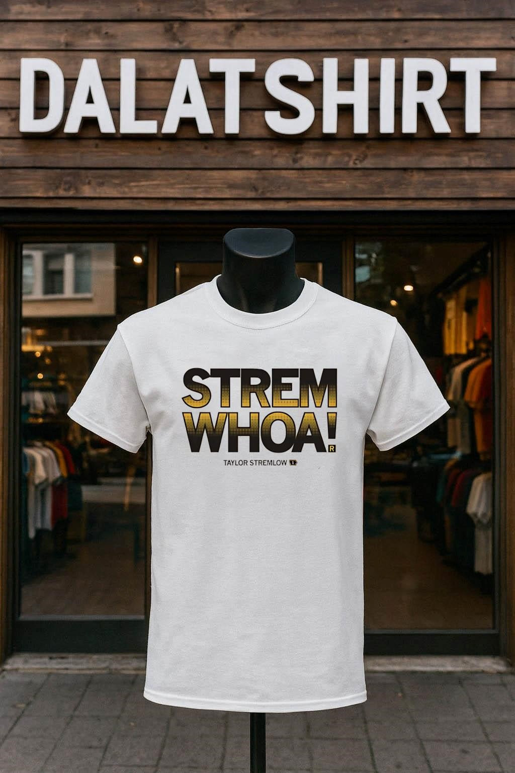 Strem Whoa Taylor Stremlow - Adult & Kids T-Shirts, Sweatshirts & Hoodies apparel design preview 1