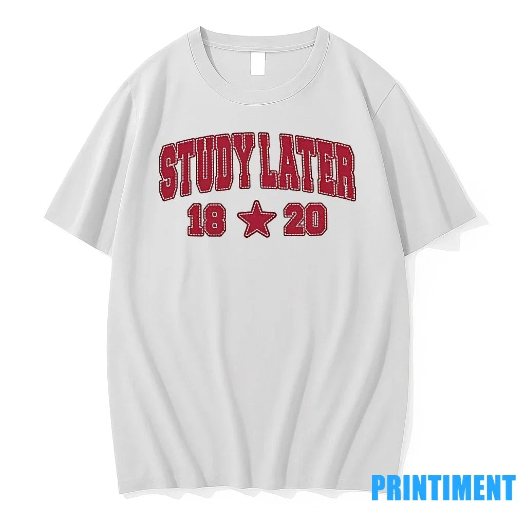 Study Later 1820 Star Sweater - Adult & Kids T-Shirts, Sweatshirts & Hoodies apparel design preview 1