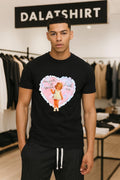 Sugar And Spice Vintage Girl Heart Frame Ruffle - Adult & Kids T-Shirts, Sweatshirts & Hoodies apparel design preview 1