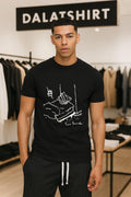 Suicide Band Bed Drawing Lo-fi Indie Rock Music - Adult & Kids T-Shirts, Sweatshirts & Hoodies apparel design preview 1
