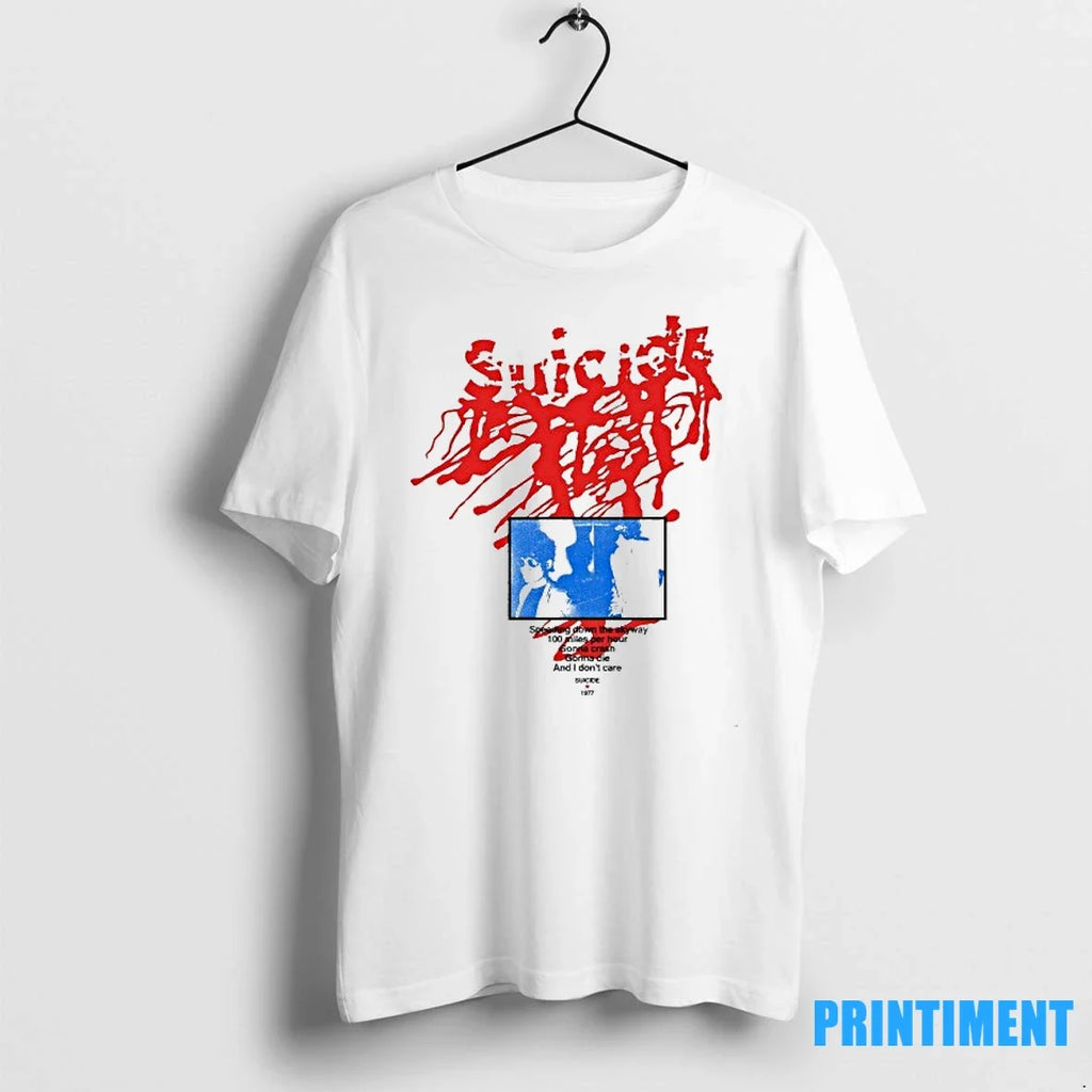 Suicide Speeding Down The Skyway 100 Miles Per Hour - Adult & Kids T-Shirts, Sweatshirts & Hoodies apparel design preview 1