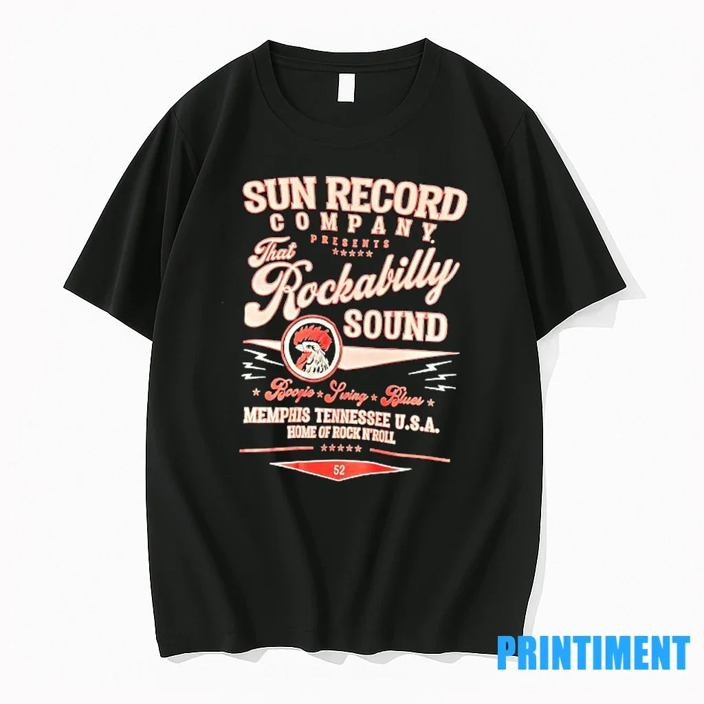Sun Record Company Present That Rockabilly Sound - Adult & Kids T-Shirts, Sweatshirts & Hoodies apparel design preview 1
