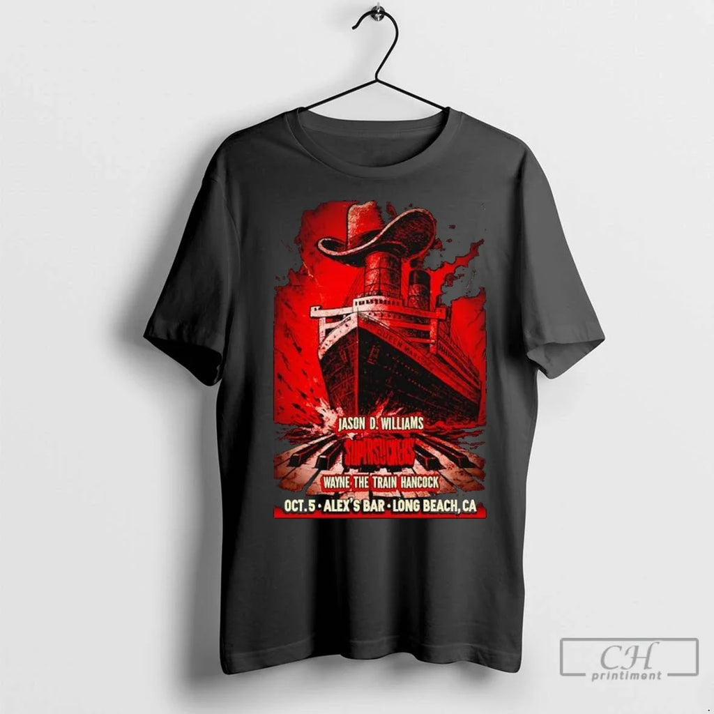 Supersuckers Oct 5 2025 Alexs Bar Long Beach Ca - Adult & Kids T-Shirts, Sweatshirts & Hoodies apparel design preview 1